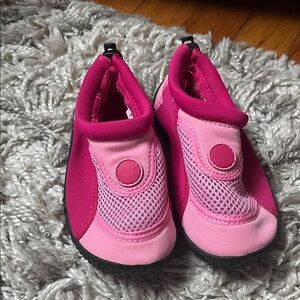 Kids Pink Slip-On Shoes